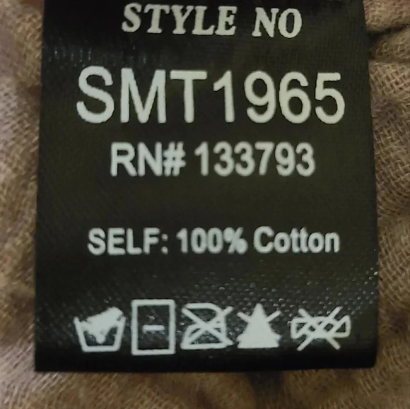 New! POL Oversized Button Down Crochet Sweater Sleeve Gauze Shacket Purp… - Picture 4 of 5